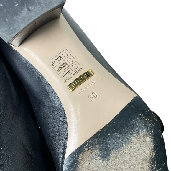 GUCCI Marmont Mid Heel Fringe Classic Pumps \\ 38 (8) - Picture 9 of 10